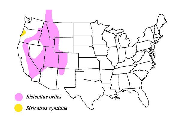 map of the u.s. with color over the rockies region