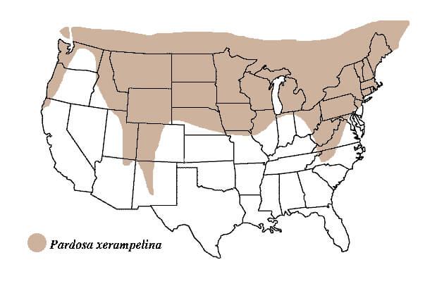 map of the u.s. with color across the northern portion