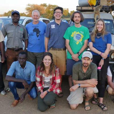 The group of 11 paleontologists