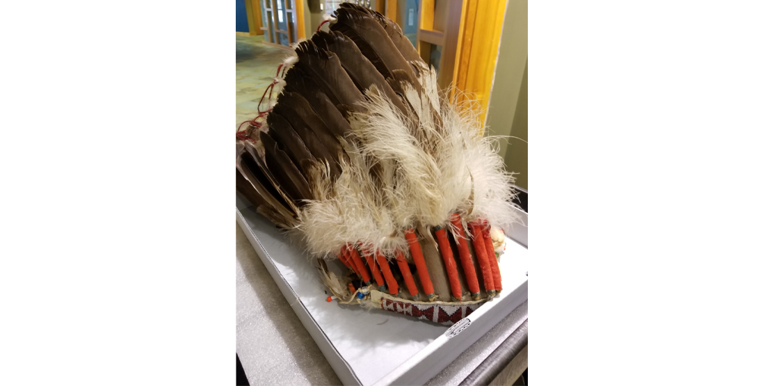 chief william shelton's headdress