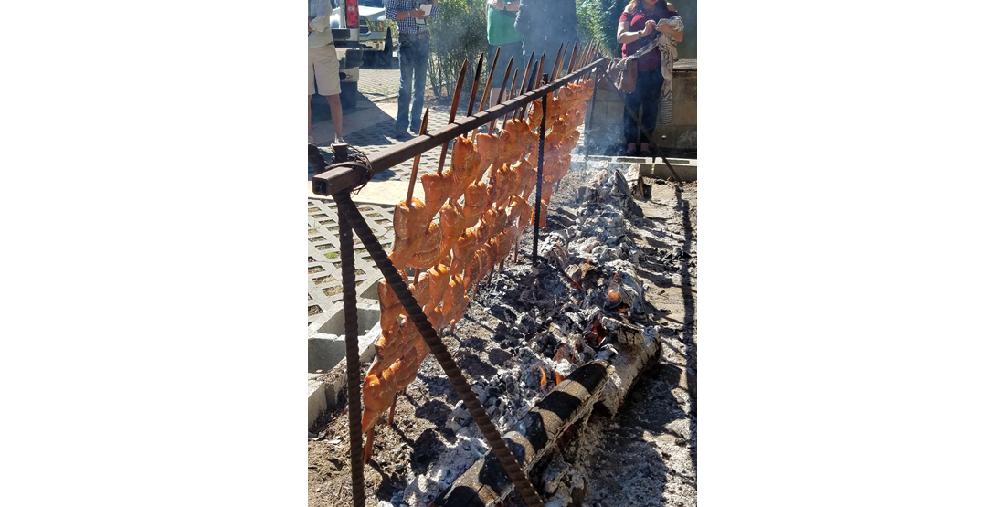 salmon cookout